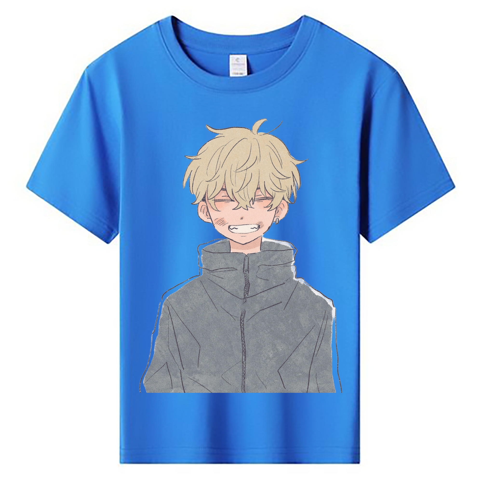 （画像用） 東京リベンジャーズ Tokyo Revengers 綿100％キッズTシャツ（フロントプリント）